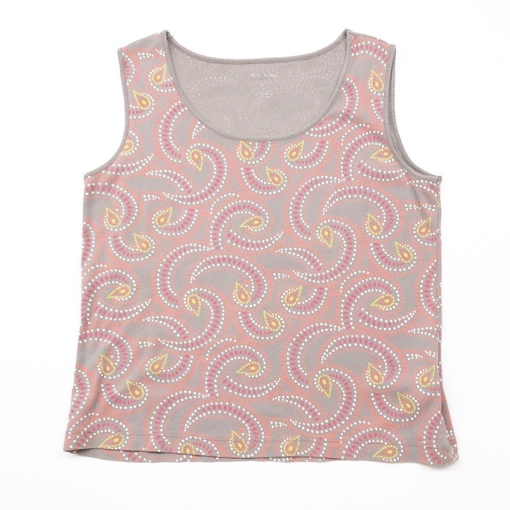White Stag paisley print tank top